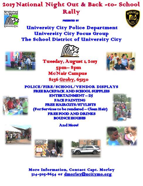 National Night Out & Back to School Rally (2017)