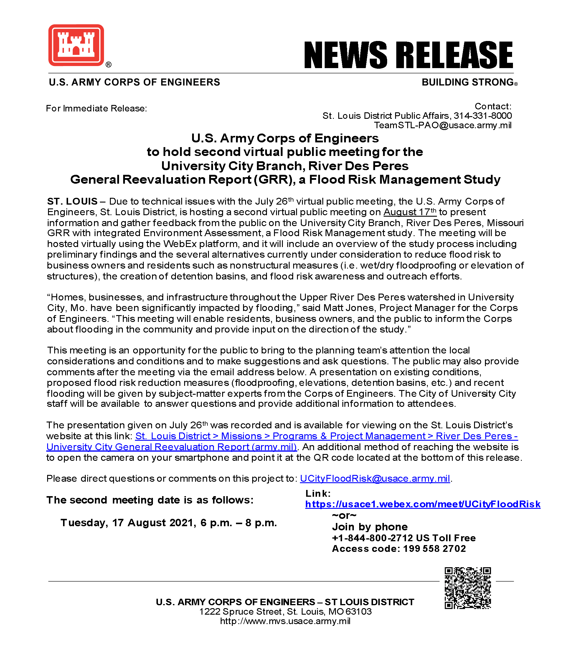 2nd Meeting Press Release 8.17.21