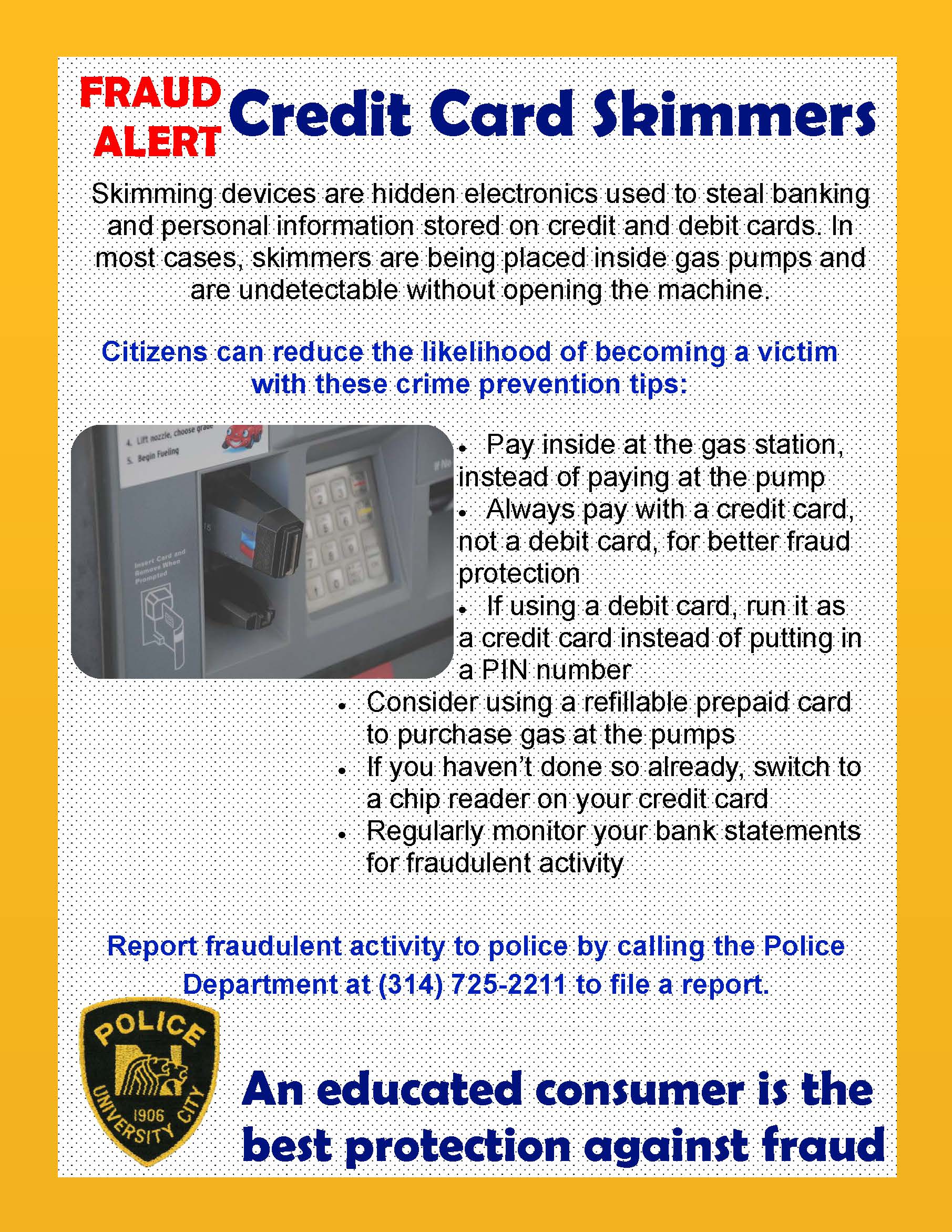 Credit Card Skimmers